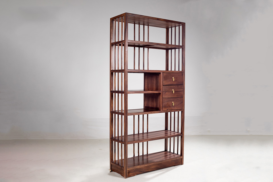 书柜   尺寸可定制
     榫卯结构        胡桃木材质      国标水性油漆环保健康